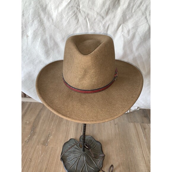 Stetson Bozeman Outdoor Hat Size Small Light Brown EUC main image 7